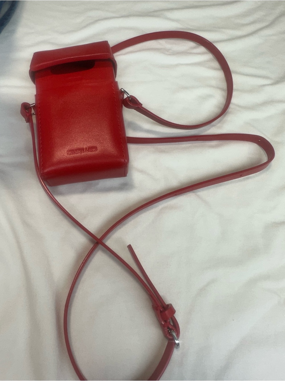 Helmut Lang LEATHER CASE
COLOR: Adrenaline Rush - Picture 4 of 12